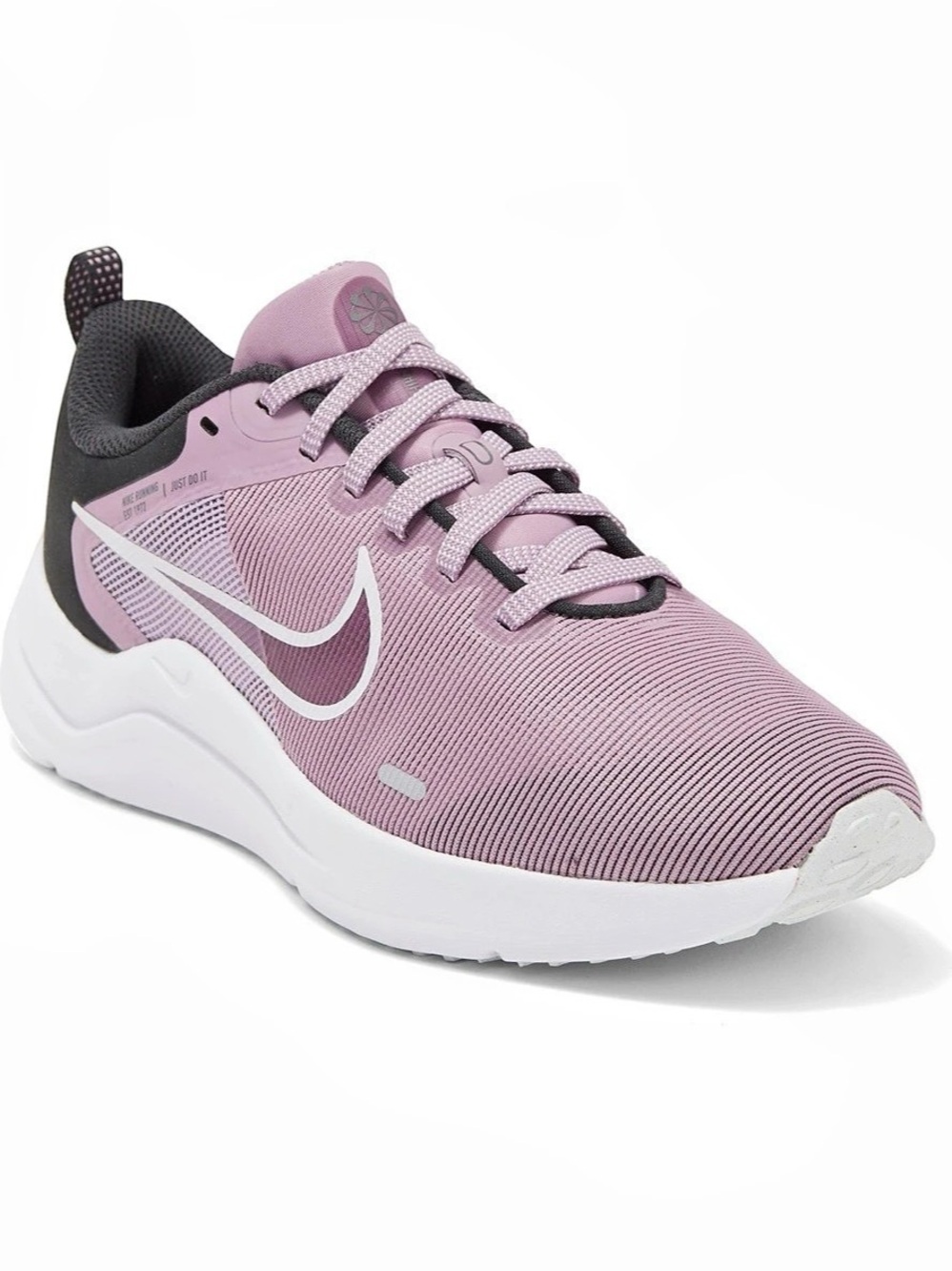 Nike Women's Downshifter 12 'Amethyst Wave Sneakers Purple & Black Running Shoes
